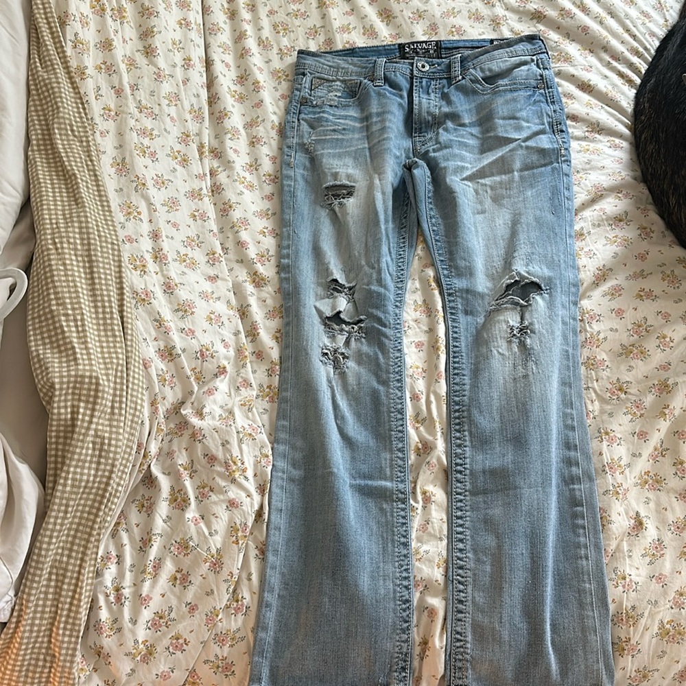 Mens buckle jeans! My husband is cleaning out his closet!